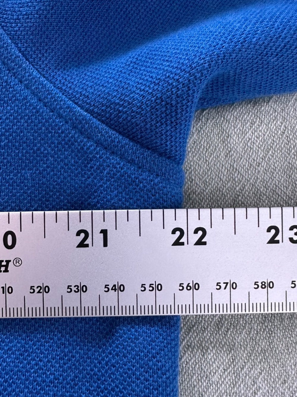 Brooks Brothers Mens Medium Quarter-Zip Sweatshirt Royal Blue Used Great Cond. - Picture 6 of 9